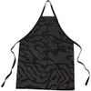 Trend Design Nano Apron Färbeschürze mit Werkzeuggürtel und Reißverschlusstaschen, schwarz,