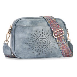 APHISON Quilted Crossbody Bags for Women Trendy,Vegan Leather Small Crossbody Purses Shoulder Handbags with Adjustable Strap