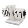 Retro Digital Flip Down Clock Battery Powered Flip Desk Clock