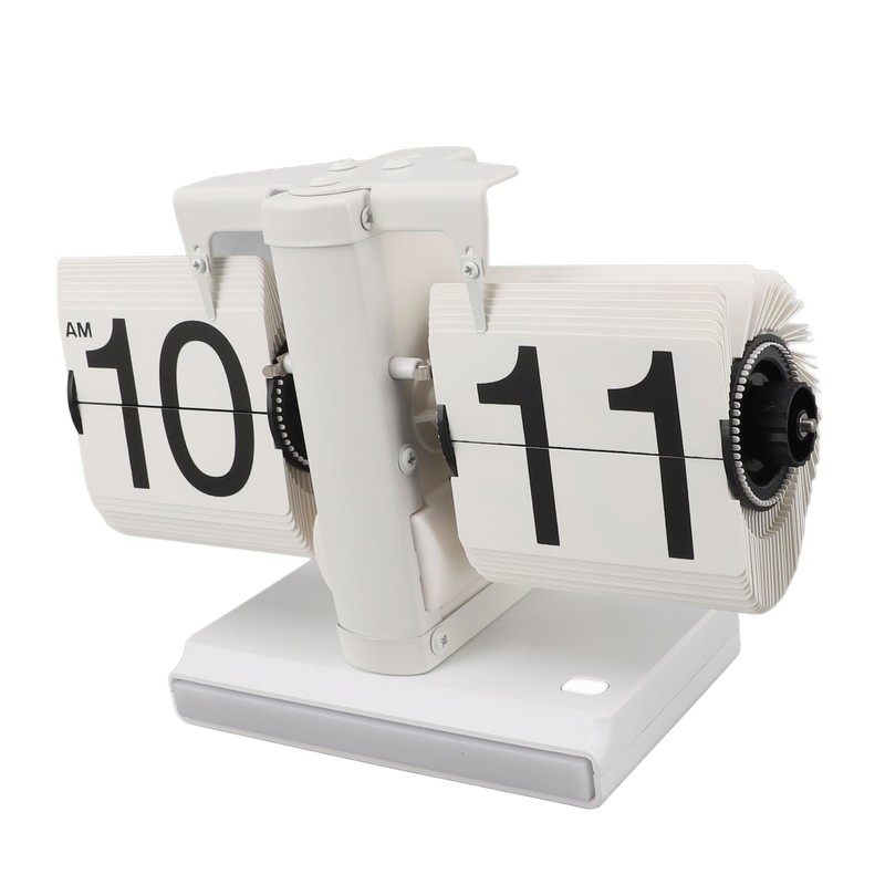 Retro Digital Flip Down Clock Battery Powered Flip Desk Clock