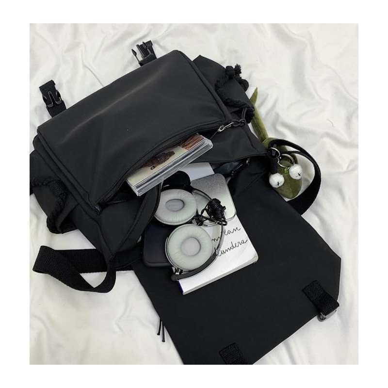 Inshere Cute Shoulder Bag, Aesthetic Shoulder Bag, Nylon Y2K Shoulder
