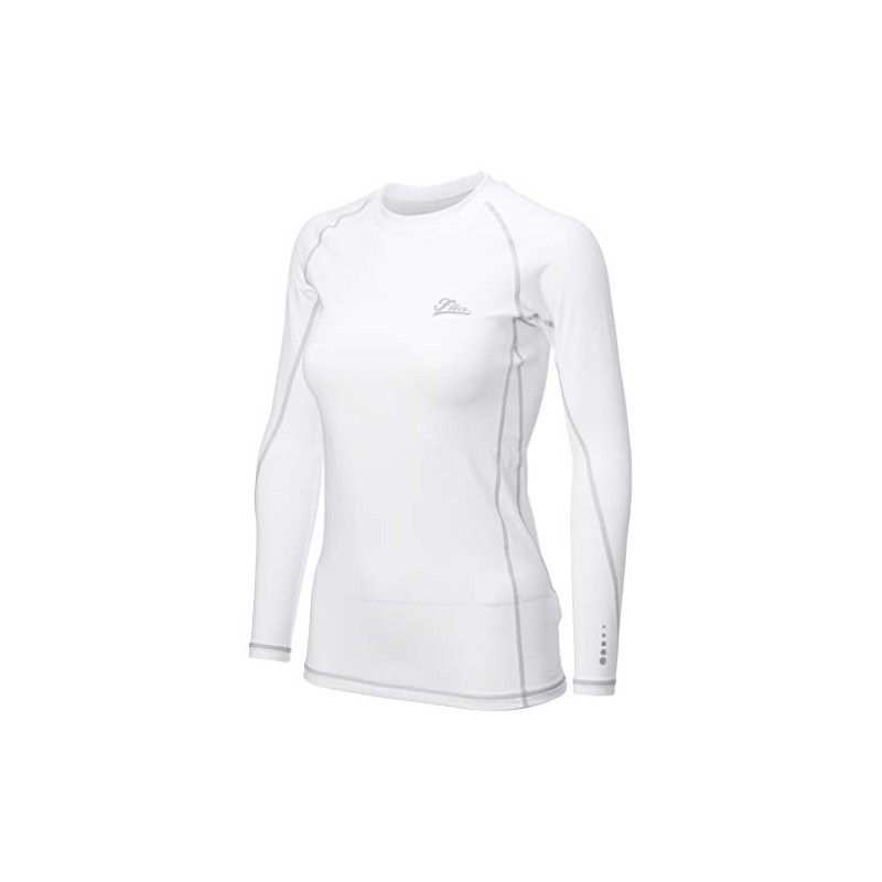 Fila 419402 Women's Long Sleeve Compression Sportswear, WT, L
