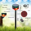 ChunHee Solar Motion Sensor Alarm Outdoor, Dog Barking & Gunshot