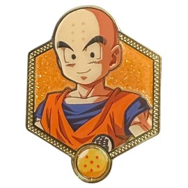 Golden Series 2 Krillin - DBZ Collectible Enamel Pin