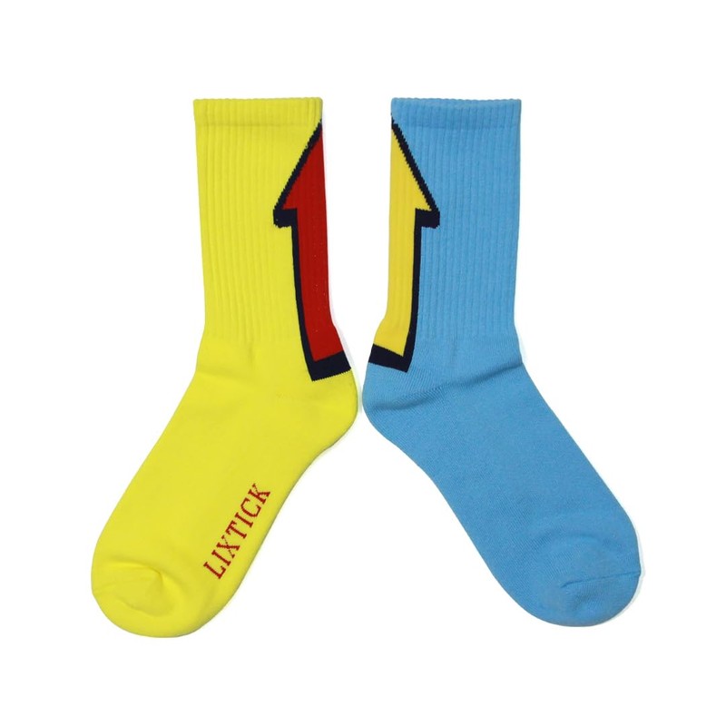 [LIXTICK] ARROW SOCKS 2 PACK | Arrow Design Socks, 2