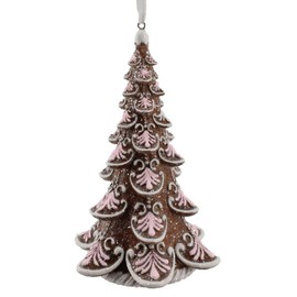 December Diamonds Gingerbread Sweet Shoppe Gingerbread Tiered Tree Ornament - Playful Christmas Decor