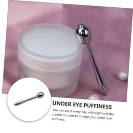 TOVINANNA 2 Pcs Eye Cream Skin Care Rod Beauty Supply for Mini Portable Silver Easy to Use