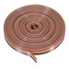 MECCANIXITY 1 Pcs 9 Pin Flat Rainbow Ribbon Cable 20