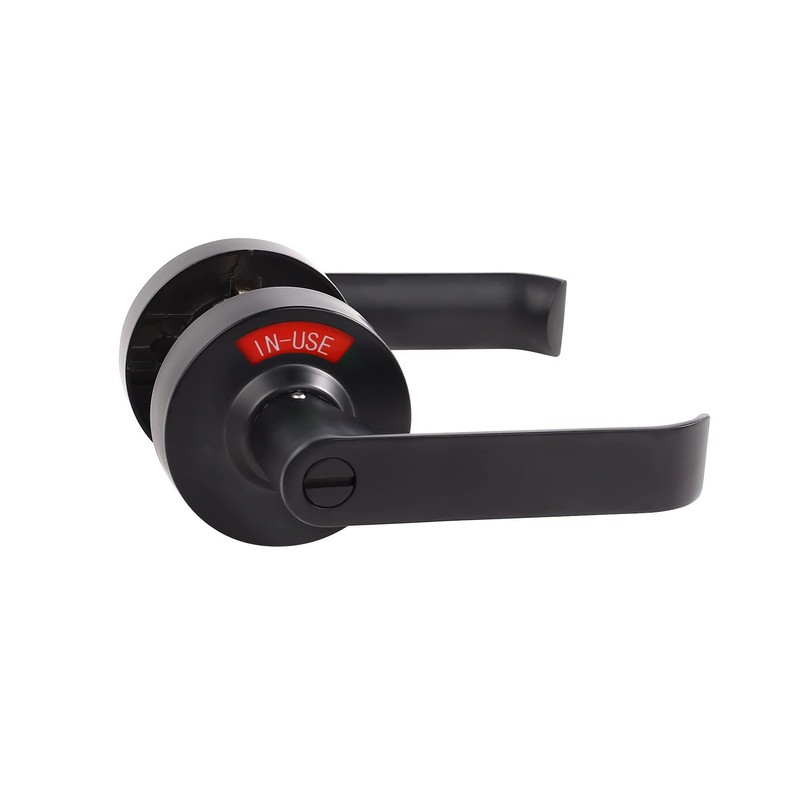 Privacy Lock with Large Indicator for Bathroom Inuse and Vacant,
