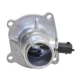 KarParts360 For Chevy Aveo/Aveo5 2009 2010 2011 Thermostat Housing | Metal | Blade Type | With Gasket | 2.37 Inches, 1.88 Inches, 2.03 Inches, 2.34 Inches Bolt Hole Center To Bolt Hole Center