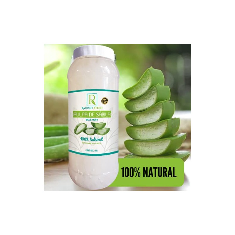 PULPA DE SABILA ORGANICA EN CUBOS 100% NATURAL 1 KILO