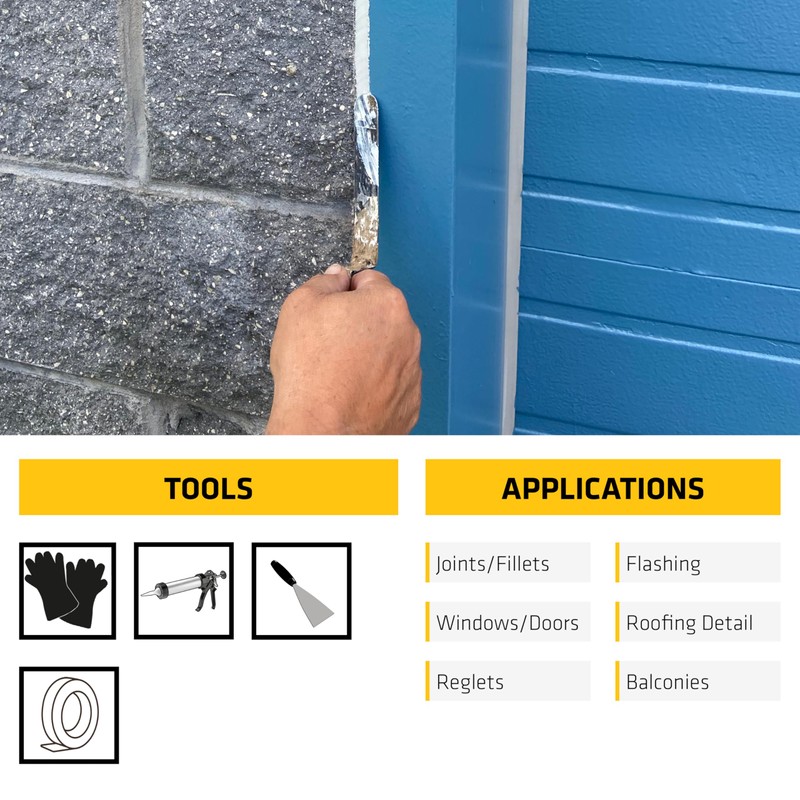 SIKA Sikaflex-1A Joint Sealant, Limestone, for Green and Damp Concrete,