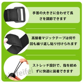 ADOFUN Golf Swing Training Golf Practice Equipment [Set of 2] Golf Wristbands Arm Fixing Belt Adjusting Action Correct Wrist Action Swing Training Aid Left/Right Handing Universal (Black)