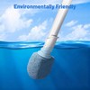 Upgrade Pumice Stone Toilet Bowl Cleaner,Bathroom Cleaner Brush Toilet Wand
