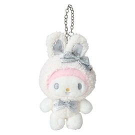 Sanrio 432555 Mascot Charm (Fluffy Snow Rabbit) My Melody