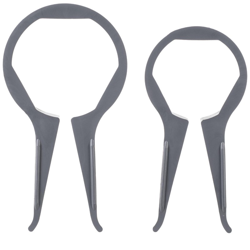 KADAX Jar Opener, Set of 2, Plastic Screw Lid Opener,