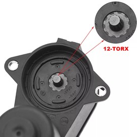 Bohaner 3C0998281A Rear Caliper Parking Brake Servo Motor 12 Tooth Wheel Handbrake Brake Caliper Servo Motor Rotary Electric Handbrake Servo Motor for VW PASSAT B6 B7 CC Tiguan