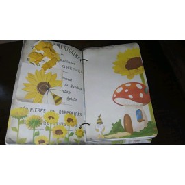 Jamie's Junk Journals Sunflower Gnome Junk Journal Scrapbook Usa Seller