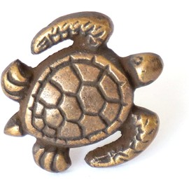 Nesha Sea Turtle Cabinet Pulls Knob Set of 2