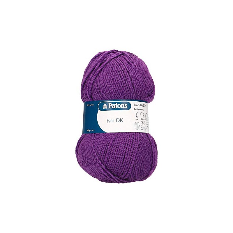 Patons Fab DK, Purple (2313), 100g