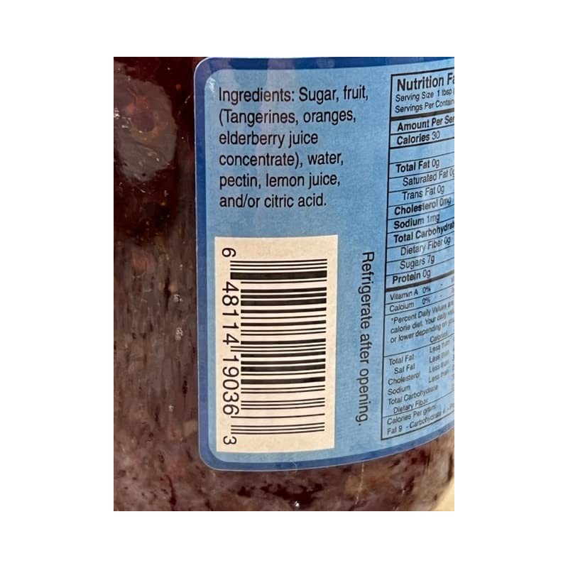 Spring Valley Farms TOE Jam (Tangerines, Oranges, Elderberry)