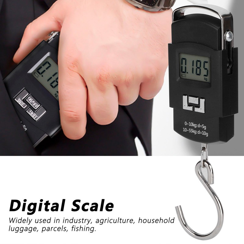 Portable Scale 50KG Electronic LCD Display Scale for Luggage Postal
