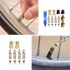 Presta Valve Core Set 11 Pieces Bicycle Valve Adaptor, Valve