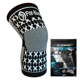 For-Knees Magnetic Knee Compression Sleeve Brace (Small --11"-13" thigh) MEASURE YOUR KNEE BEFORE PURCHASE| SEE CHART FOR SIZE INFO