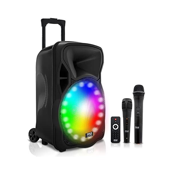 Portable Bluetooth PA Speaker - 300W 12” Rechargeable Outdoor BT