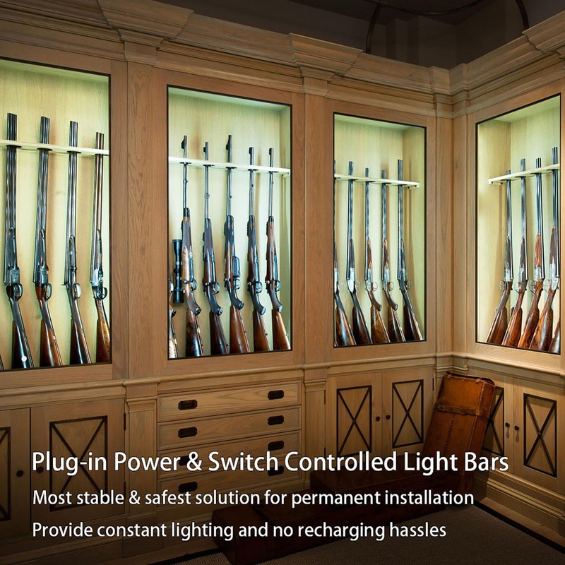 CULAVON Under Cabinet Lights, Plug in, Seamlessly Linkable 12 Inch,