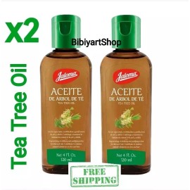 jaloma Aceite de Árbol Del Té 2X Tea Tree Oil 120ml Skin & Hair Care 4 Oz Jaloma