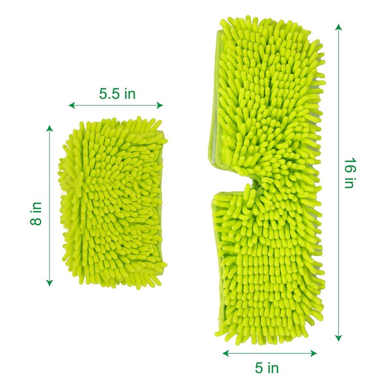 Pine-Sol Microfiber Chenille Mop Refill Compatible with Pine-Sol Dual-Sided Microfiber