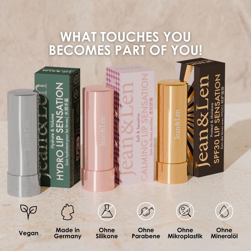 Jean & Len SPF30 Lip Sensation for All Lips, Protects