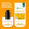 Wellthy Vitamina C 120 Cápsulas. 300mg, Solo 1 Cápsula al