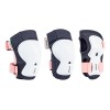 Kit De Protección Patinaje Niños 3x2 Skate Blanco Oxelo Azul