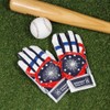 Spidergrip Nonslip Batting Gloves (M, American Flag)