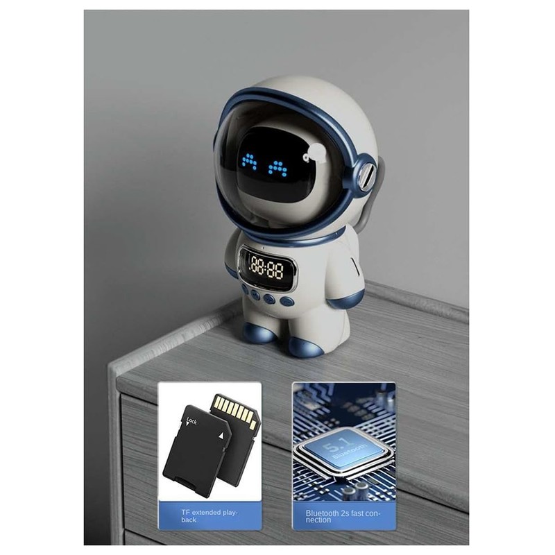 Roarrter Astronaut Smart Bluetooth Speaker AI Voice HiFi Audio Desktop