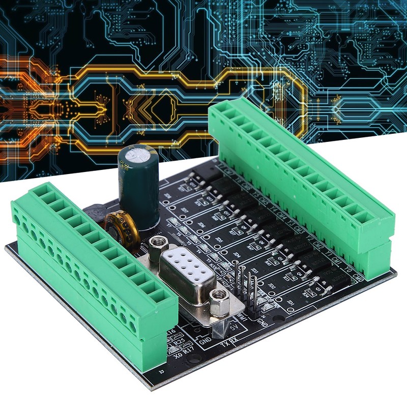 PLC Industrial Control Board FX1N/2N‑6MR/T/10/14/20MR/T WS2N‑20MT‑232‑S(C)