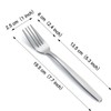 Dinner Forks 6 Pieces, Stainless Steel 20cm Table Forks Cutlery