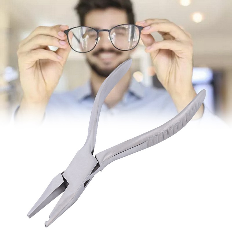 1PC Eyeglasses Pliers Nose Pad Plier Glasses Repair Assembling &