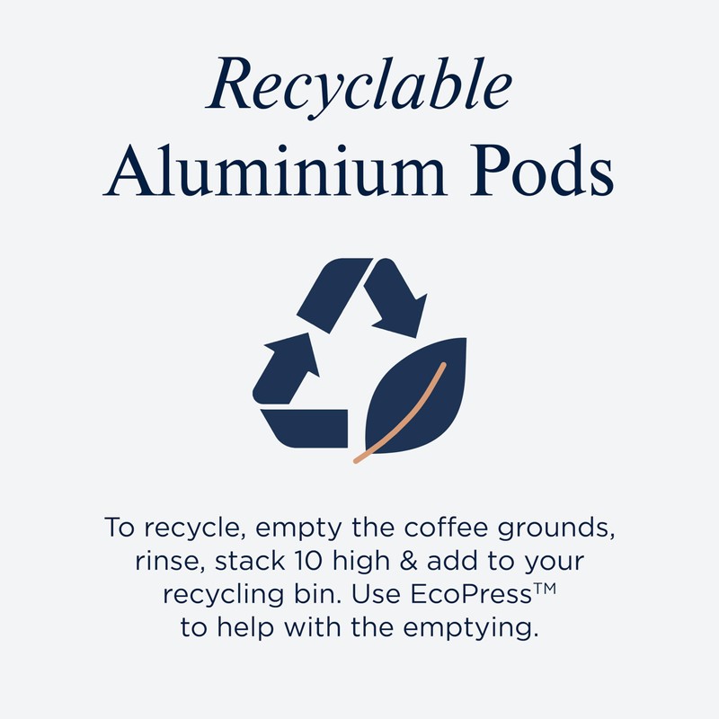 CafePod Flavoured Coffee Pods Nespresso Compatible Vanilla 60 Aluminium Capsules