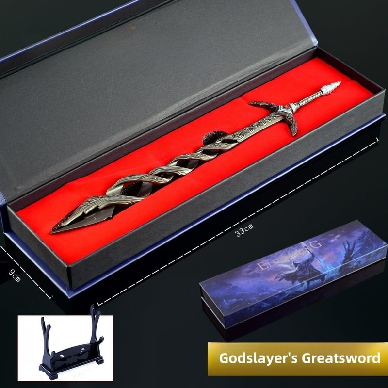 Superbuybox Game Elden Ring DLC Nightreign 12''30cm Godslayer's Greatsword Giftbox