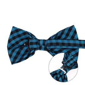 dbd3 C01.01 Checkers Pretty PRE-TIED de microfibra pajarita Por Dan Smith, Dbd3c03d, Talla única