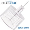 GLUCO-CARE Pen Tips 31G x 6mm (1/4’’) – Ultra-Thin Tip