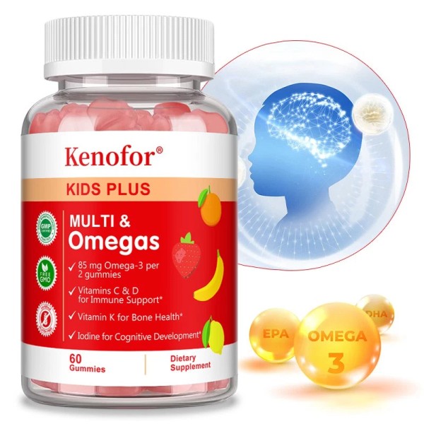 Kenofor All-in-one Omega Gummies - Enhance immunity and promote bone