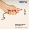 WZDXBQD 304 Stainless Steel Folding Pull Handle 90 Degrees Folding
