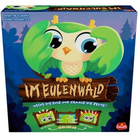 Goliath In Owl Forest, Children's Game with Owl from 4 Years for Boys and Girls, Board Game for 2-4 Players, Family Game for Kids