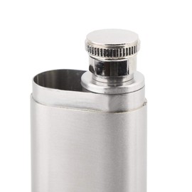 Stainless Steel Flask, Portable Cigar Case Sealing Copper Top - Prevent Leakage of Water for Cigar Holder for Hip Flask