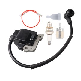 A411000880 Ignition Coil Spark Plug for Shindaiwa AH231 C230 T230 Trimmer Replaces 20077-71610 20016-71600 20016-71601 20018-31430
