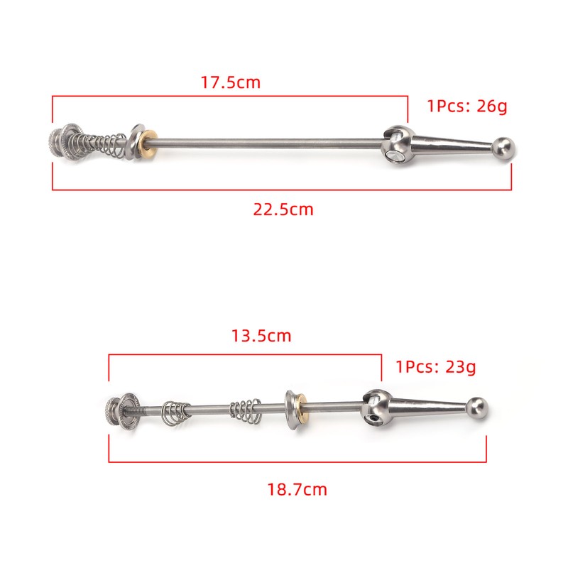 WAKE HQ‑02 Bicycle Front Rear Quick Release Lever Mountain Bike